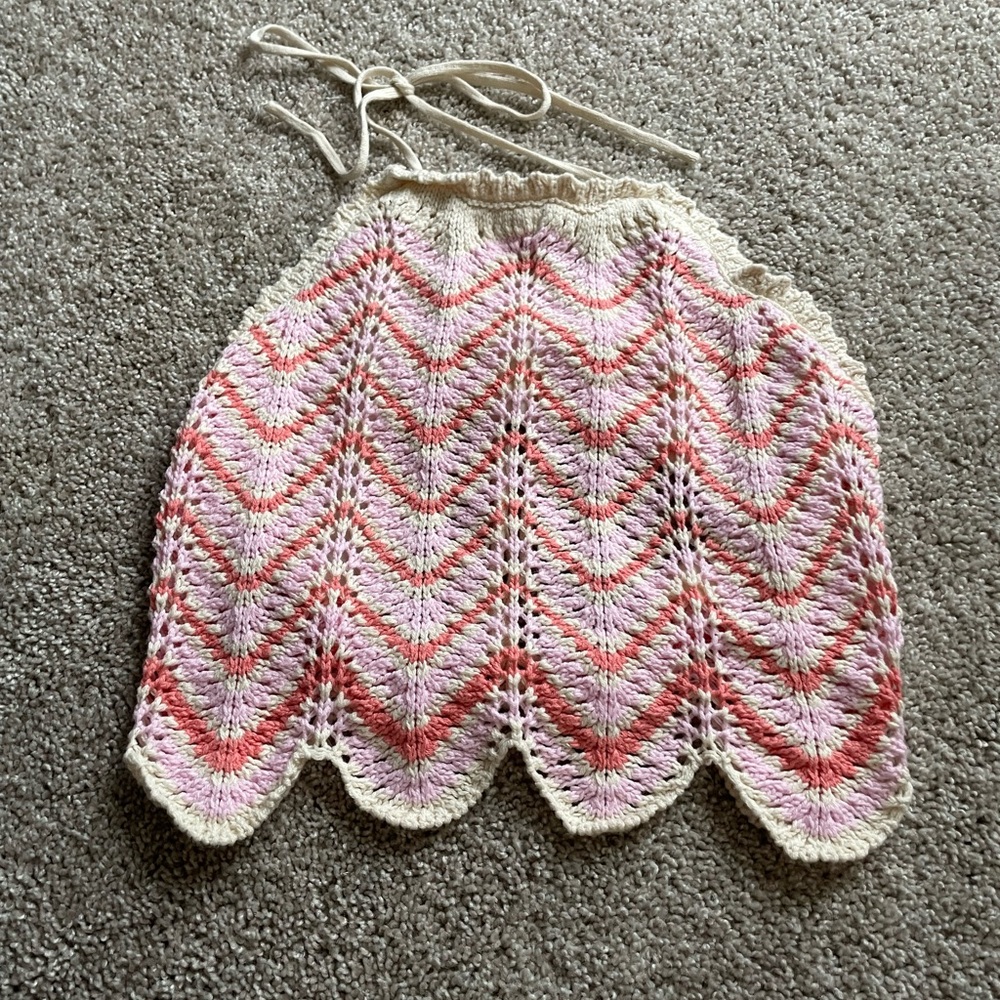 Pink Halter Top